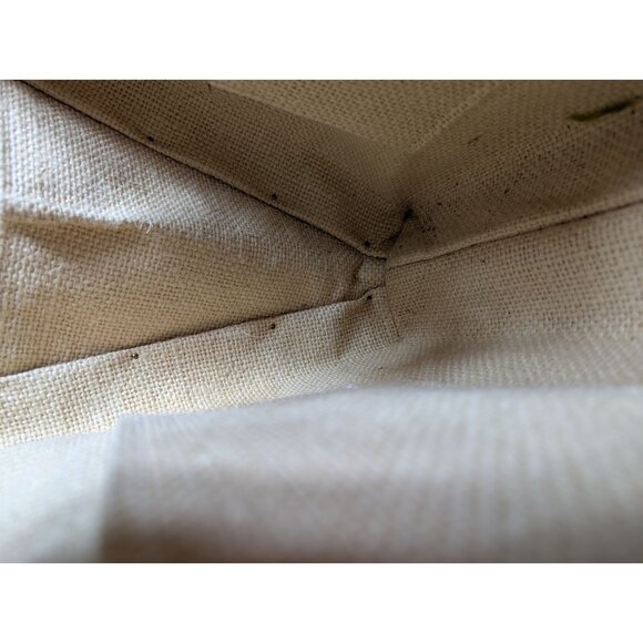 Vintage‎ Green Wicker Rattan Satchel Briefcase Purse Bamboo Handle  14"X10" MCM - Picture 8 of 16